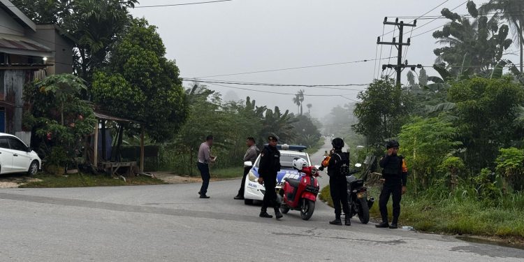 Tim pengamanan polda Sultra
