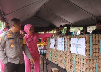 Polda Sultra Gelar Bazar dan Baksos Ramadan 2025, Dukung Stabilitas Harga Jelang Idul Fitri