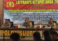Polda Sultra Gelar Latpraops Ketupat Anoa-2025 untuk Pengamanan Idul Fitri 1446 Hijriah