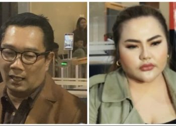 Ridwan Kamil dan Lisa Mariana. (Foto: Istimewa)