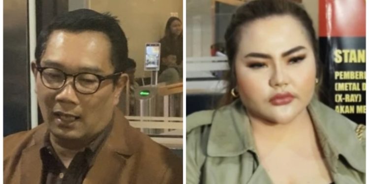 Ridwan Kamil dan Lisa Mariana. (Foto: Istimewa)