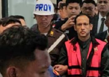 Nadiem Makarim Mantan Menristekdikti Tersangka Dugaan Korupsi Pengadaan Laptop Chromebook, Kamis (4/9/2025). (Foto: Istimewa)