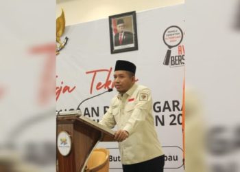 Kordiv Pencegahan Partisipasi Masyarakat dan Hubungan Bawaslu Sultra, Bahari. (Foto: Istimewa)