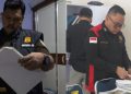 Tim Penyidik Kejati Sultra geledah Kantor Inspektur Tambang dan rumah tersangka kasus korupsi Tambang Nikel, Selasa (28/10/2025). (Foto: Istimewa)