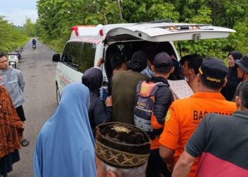 Seorang Anak Usia 12 Tahun Ditemukan Tewas Tenggelam di Sungai Lasolo Konawe Utara, Kamis (18/12/2025). (Foto: Dok KPP Kendari)