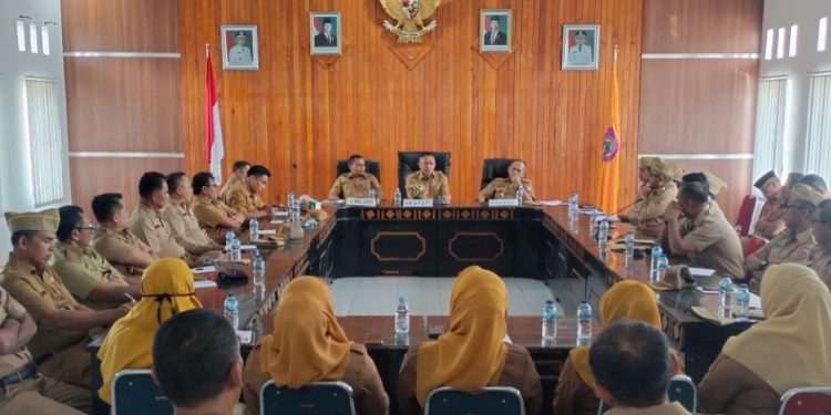 5 Instruksi Bupati Buton Utara kepada Pimpinan OPD saat Rapat Awal Tahun 2026. (Foto: Istimewa)