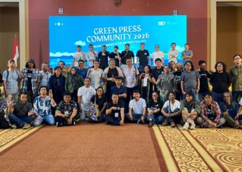 Green Media Network (GMN) resmi dideklarasikan oleh sejumlah media yang perhatian pada isu lingkungan, Sabtu (7/2/2026). (Foto: Istimewa)