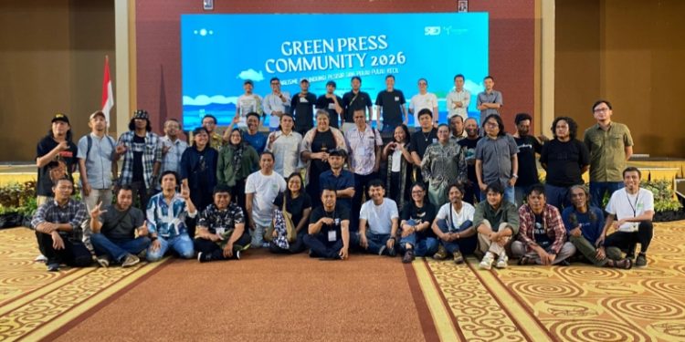 Green Media Network (GMN) resmi dideklarasikan oleh sejumlah media yang perhatian pada isu lingkungan, Sabtu (7/2/2026). (Foto: Istimewa)