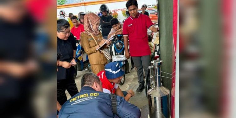 Pertamina Pastikan Ketepatan Takaran BBM pada 6 SPBU di Baubau Saat Ramadan 2026. (Foto: Istimewa)