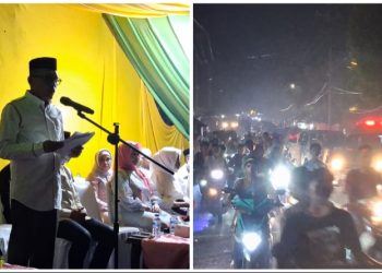 Bupati Butur Lepas Pawai Takbir Idulfitri 1447 H, Ajak Perkuat Persaudaraan, Jumat (20/3/2026) malam. (Foto: Istimewa)