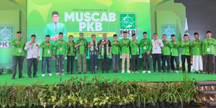 PKB Sultra gelar Musyawarah Cabang (Muscab) serentak Zona Daratan di Kota Kendari, Minggu (19/4/2026). (Foto: Istimewa)