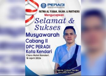 Anggota DPC Peradi Kendari, Sulawesi Tenggara (Sultra), Ftawa Al Yusak, SH, MH. (Foto: Istimewa)