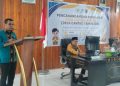 Wakil Bupati Buton Utara (Wabup Butur) Rahman, buka sosialisasi dan pencanangan Desa Cantik 2026 di Aula Sekretariat Daerah, Kamis (30/4/2026). (Foto' Istimewa)