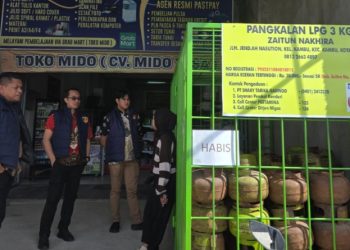 Ditreskrimsus Polda Sultra, perketat pengawasan dan jalur distribusi elpiji subsidi tabung 3 Kg. (Foto: Istimewa)