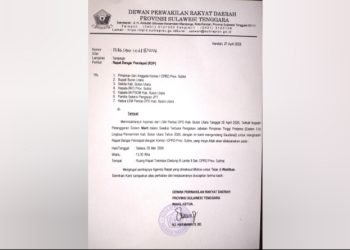 Panggil Pemda Buton Utara RDP Seleksi Pejabat, DPRD Sultra Dinilai Lampaui Batas Kewenangan. (Foto: Istimewa)