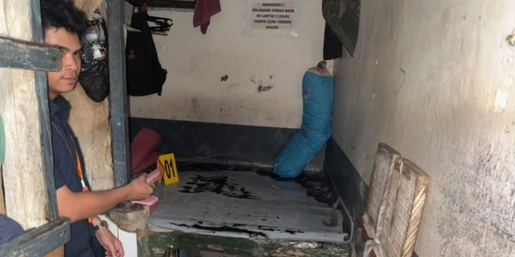 Narapidana Rutan Kendari Ditemukan Tewas di Kamar Tahanan, Selasa (2/6/2026). (Foto: Istimewa)
