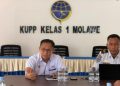 Rakor UPP Molawe Bersama Agen Pelayaran Bahasa Peningkatkan Pembayaran PNBP. (Foto: Istimewa)